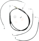 Choppers LA-8155KT-13B Standard Black Vinyl Handlebar Cable/brake Line Kit New. Price: $222.90.