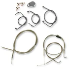 Choppers Stainless Braided Handlebar Cable Brake Line Kit LA-8310KT-13 New. Price: $390.56.