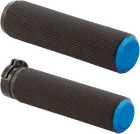 Arlen Ness Cable Fusion Series Grips Blue Knurled 07-335 New. Price: $71.20.
