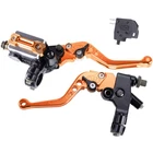 Mrelc Universal Motorcycle 7/8" Handlebar Brake Master 22MM, Orange New. Price: $52.99.