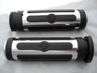 Harley Oem New Chrome Rubber Hand Grips -pair 56246-08 Usa Made. Price: $148.99.