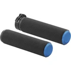 Arlen Ness Blue Knurled Grips For Cable 07-335 New. Price: $83.24.