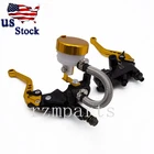Universal Gold 7/8'' Master Cylinder Reservoir Lever Hydraulic Brake Clutch Pump New. Price: $47.08.