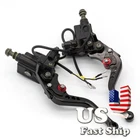 Cnc Dual Brake Clutch Master Cylinder Reservoir Hydraulic Levers 22MM 125-300CC New. Price: $45.78.