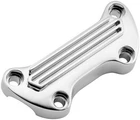 Bikers Choice Handlebar Top Clamp - Finned Chrome Motorcycle Street New. Price: $38.49.