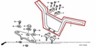 New Oem Honda Handlebar Bars Steering Silver 53100GCF671ZB. Price: $108.00.