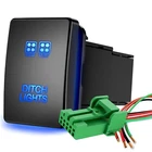 Nilight Ditch Push Button Switch 12V Off With Connector Wire Kit New. Price: $11.50.