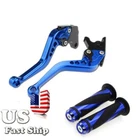 Fxcnc Short Clutch Brake Lever Handle Grips Fit Honda CB599 /CB600 Hornet 98-06 New. Price: $42.98.