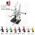 Fxcnc Fit GSXR600/750/1000 2000 2001-2004 Pegs Rearset Footrests Adjustable New. Price: $101.31.