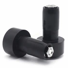 Black Grip Ends Plug Caps For 22MM 7/8" Motorcycle Handlebar Anti Vibration New. Price: $18.99.