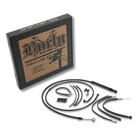 Burly Brand Black Vinyl Jail Cable Kit For 14" Handlebars B30-1263 New. Price: $377.36.