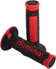 Domino Diamonte Grips Dual Compound Black Red For 7/8 Inch Handlebars Mpn New. Price: $34.19.