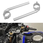 Left & Right Clip-on Handlebars For Yamaha YZF-R1 2004-2008 Silver New. Price: $54.99.
