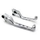 Chrome Skull Hand Brake Lever Clutch For Harley 96-03 Xl / 96-14 Softail New. Price: $20.90.
