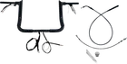 Fat Baggers Inc. 849012-B 1-1/2" Ez Install Pointed Top Handlebar 12" Black New. Price: $824.95.