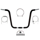 1/4" Black Wild WO568 14" Ape Hanger Kit 2007-2010 Harley Softail Springer New. Price: $631.20.