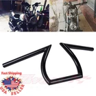 1" Universal Drag Handlebar Rise Z-bars For Harley Sportster Softail Dyna New. Price: $42.95.