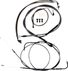 Choppers LA-8157KT-08M Standard Midnight Braided Handlebar Cable/brake Line New. Price: $356.31.