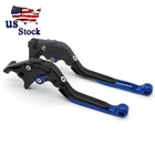 Us For Yamaha Yfm Raptor 2007-2018 Cnc Folding Brake Clutch Levers Blue New. Price: $31.74.