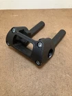 Harley Oem Street Bob 1" Handlebar Clamp Risers 3 1/2" Fxbbs Black Used. Price: $165.00.