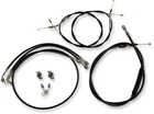 Choppers Standard Black Vinyl Braided Handlebar Cable Brake Line Kit Ape New. Price: $461.95.