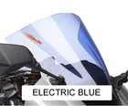 Kawasaki ZZR1200 02-2004 Airflow Electric Blue Double Bubble Screen By Powerbr New. Price: $119.58.