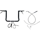 Fat Baggers 1-1/2" Ez Install Flat Top Handlebar 14" Black 649014-B New. Price: $844.97.