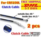 Clutch Cable For Honda CRF250 Blue Longer Than Original Motion Pro X New. Price: $139.29.