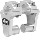 Rox Elite 2" Pivoting Atv Mx Handlebar Risers For 7/8" Bars Silver 1R-P2SSN New. Price: $85.45.