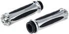Kuryakyn 6297 Premium Handlebar Grips With Zombie End Caps Throttle Boss.... Price: $183.03.