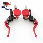 22MM Cnc Handlebar Master Cylinder Hydraulic Brake Clutch Levers Red New. Price: $51.16.