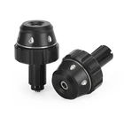 Black Motorcycle Motorbike Handle Ends Fits Standard 22MM Bars Id 13-18MM Ue New. Price: $47.73.