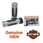 Harley-davidson Touring Softail Adversary Hand Grips Graphite 1.64" 56100545 New. Price: $161.49.