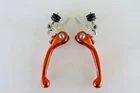 New Ktm 65SX 85SX Cnc Forged Brake & Clutch Levers (2014-2025) Orange -OR92S. Price: $69.99.