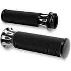 Arlen Ness Black Deep Cut Fusion Grips 07-317 New. Price: $116.95.