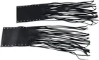 Drag Specialties DS-243060 Fringed Leather Covers Fits 1" Rubber Hand Grips Only New. Price: $17.95.