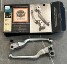 Set Of Harley Davidson Genuine Stock Brake Clutch Hand Control Levers Chrome Used. Price: $24.24.