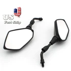 Universal Cnc 7/8" 22MM Handle Bar End Round Rear View Side Mirrors Custom Set New. Price: $23.52.
