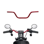 6.0'' Red Aluminum 1.0 Handlebar Drag For Harley Softail Dyna Fxlr Flsb Fxd New. Price: $89.95.