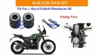 Royal Enfield Black Bar End Weight Fit For Himalayan 411" New. Price: $47.00.