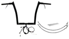 Fat Baggers Inc. Ez Install Wired 1-1/4" Pointed Top Handlebar Kit 14" Black New. Price: $420.99.