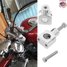 Chrome Handlebar Risers Clamp Mount 1" Inch For Kawasaki Vulcan 900 Classic New. Price: $41.99.