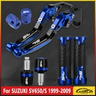 For Suzuki SV650/S 1999-2009 Cnc Handle Bar Grips Cap Brake Clutch Levers Set New. Price: $54.27.