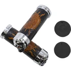 Drag Specialties Chrome Skull Grips W/ Red Eyes 17-0505CDTS New. Price: $148.27.