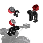 Handlebar Riser With Red Instrument Gauge Bracket Fits 2018-25 Fat Bob Fxfb/s New. Price: $199.95.