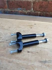 Genuine Harley-davidson Softail Handlebar Riser Set Black 55900243, 55900244 Oem New. Price: $116.50.