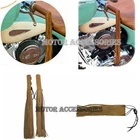 Handlebar Grip Cover Fringe Tassel Tan Color Pure Leather Fit For Indian Chief New. Price: $33.25.