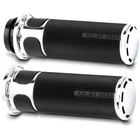 Arlen Ness Chrome Slot Track Fusion Grips 07-300 New. Price: $89.95.