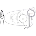 Magnum Sterling Chromite Ii Handlebar Installation Kit For 18IN-20IN. Ape New. Price: $273.81.