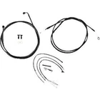 Choppers LA-8156KT2-13M Midnight Braided Handlebar Cable Kit 12-14" New. Price: $323.99.
